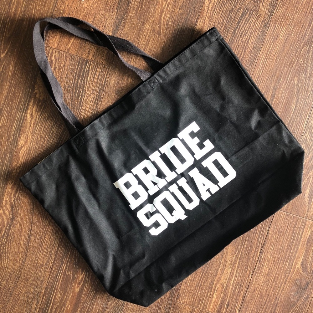 bride squad tote